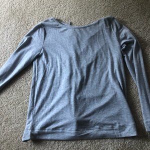 Tie Up Back Long Sleeve
